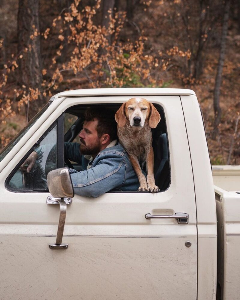 Фотография: Как путешествуют фотограф Терон Хамфри и его собака Мэдди №15 - BigPicture.ru
