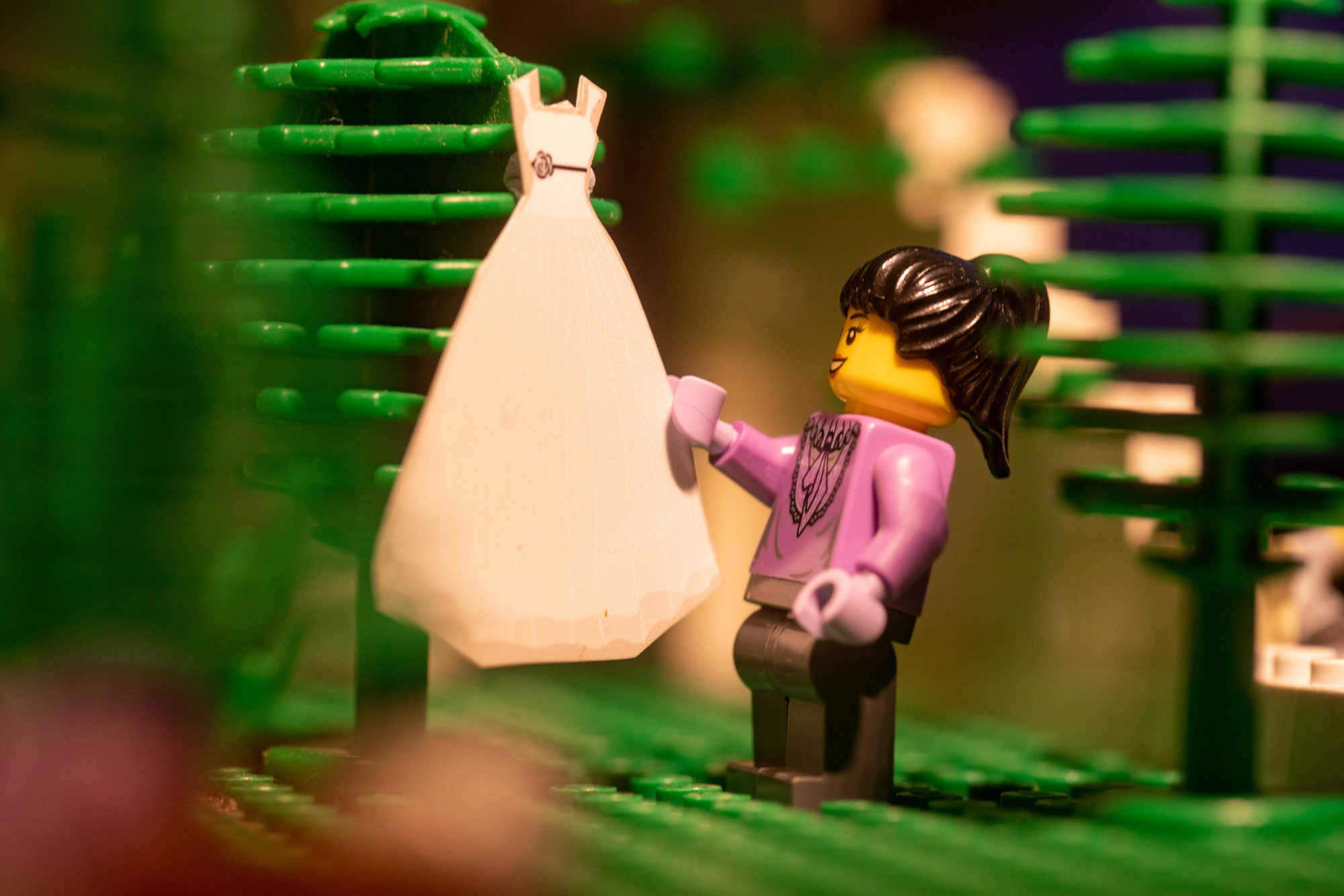 Фотография: Свадебный фотограф на карантине сделал фотосессию фигуркам LEGO №6 - BigPicture.ru