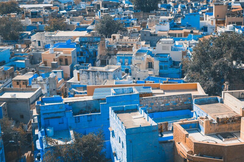 Фотография: Лазурный Джодхпур — сказочный город в Индии №21 - BigPicture.ru