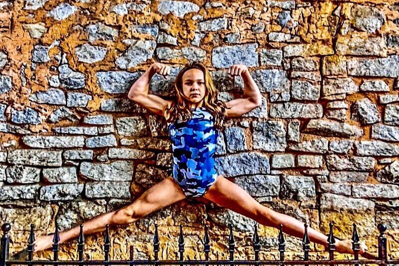 Фотография: Как выглядит 10-летняя девочка, которая тренируется по 30 часов в неделю №13 - BigPicture.ru