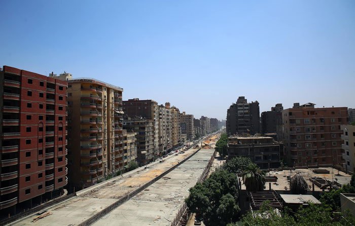 Фотография: В Египте строят скоростную эстакаду в 50 см от жилых домов №6 - BigPicture.ru