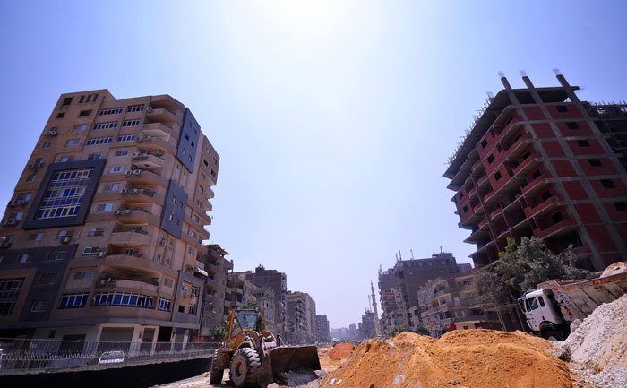 Фотография: В Египте строят скоростную эстакаду в 50 см от жилых домов №2 - BigPicture.ru