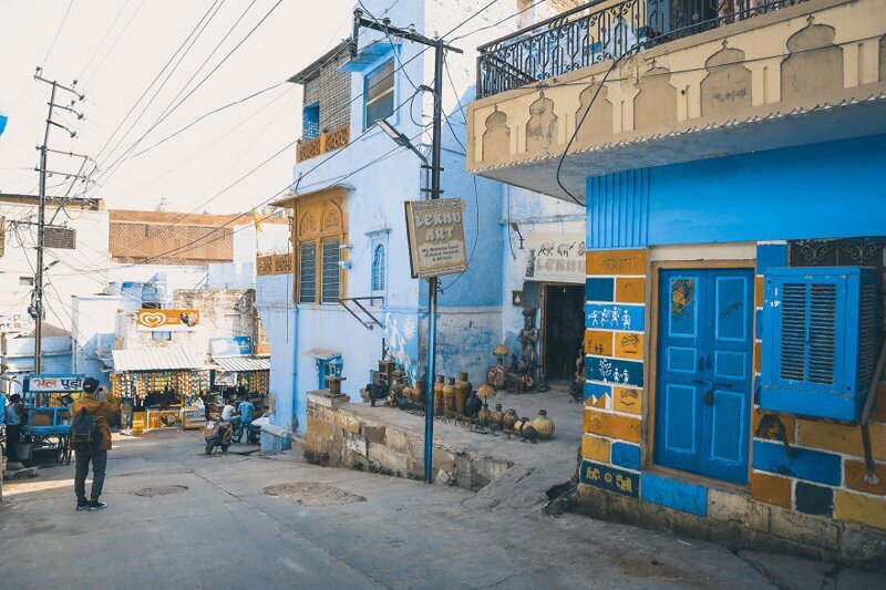 Фотография: Лазурный Джодхпур — сказочный город в Индии №7 - BigPicture.ru