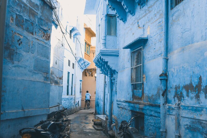 Фотография: Лазурный Джодхпур — сказочный город в Индии №20 - BigPicture.ru