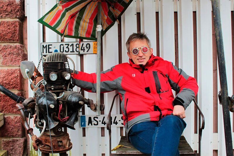 Фотография: Волшебный дом в Сергиево: дача на колесах и музей стимпанка №9 - BigPicture.ru