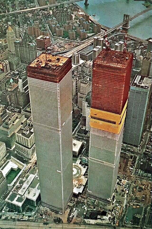 Фотография: Башни-близнецы в 70-е: как выглядел Всемирный торговый центр в самом начале №4 - BigPicture.ru