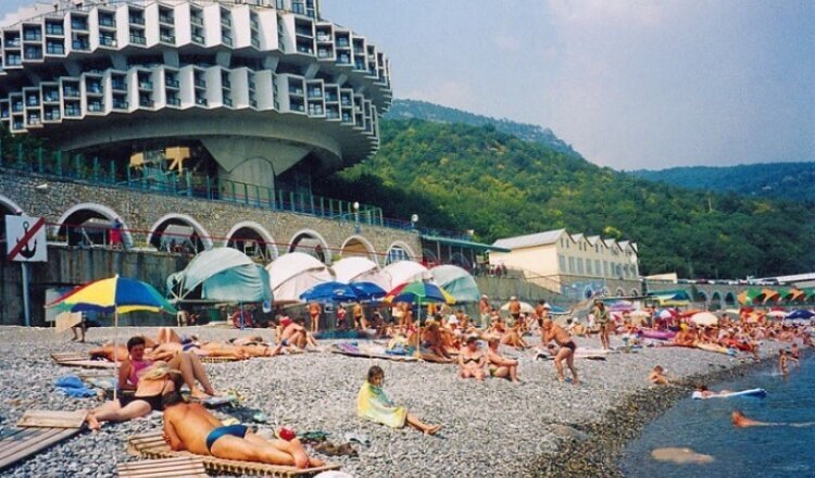 Фотография: Как проходил пляжный отдых в СССР №26 - BigPicture.ru