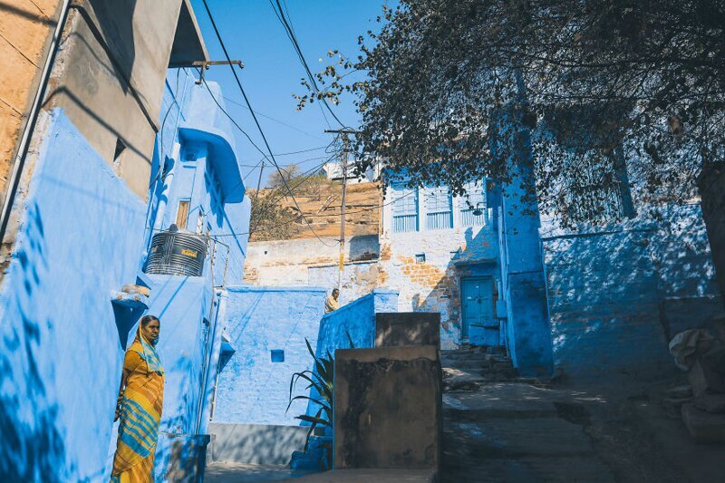 Фотография: Лазурный Джодхпур — сказочный город в Индии №24 - BigPicture.ru