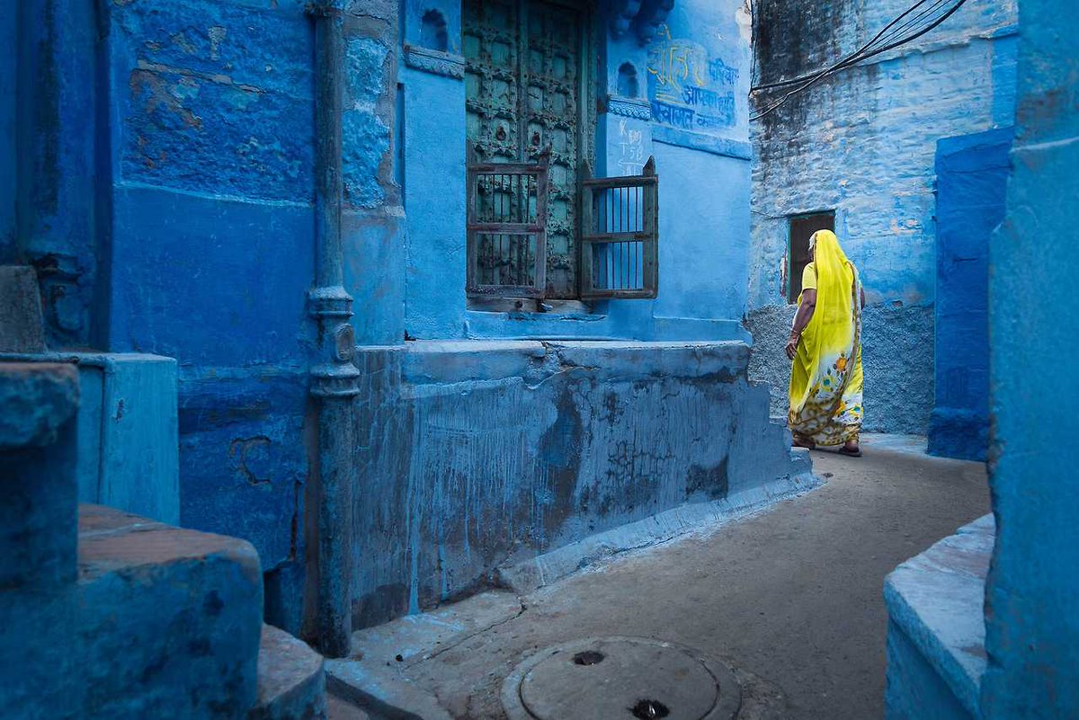 Фотография: Лазурный Джодхпур — сказочный город в Индии №1 - BigPicture.ru