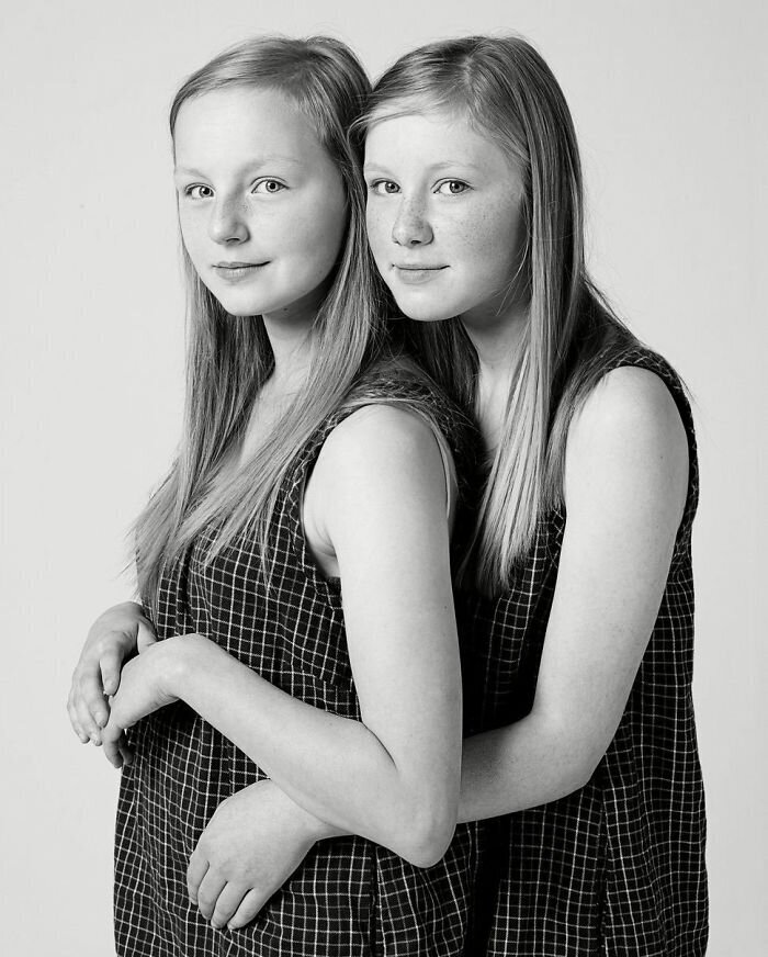 Фотография: 30 портретов людей, не связанных кровным родством, но очень похожих друг на друга №13 - BigPicture.ru