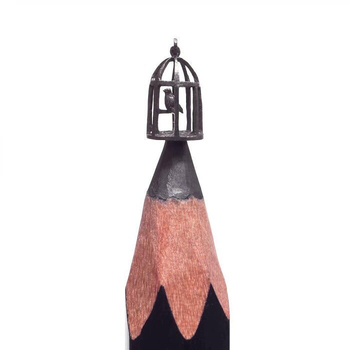 Фотография: Художник из Башкортостана берет обычные карандаши и превращает их в шедевры №9 - BigPicture.ru