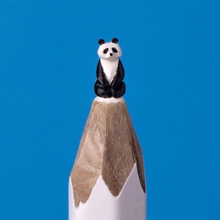 Фотография: Художник из Башкортостана берет обычные карандаши и превращает их в шедевры №10 - BigPicture.ru