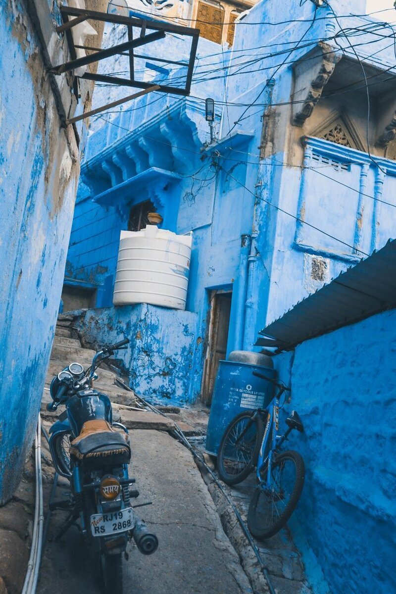 Фотография: Лазурный Джодхпур — сказочный город в Индии №17 - BigPicture.ru