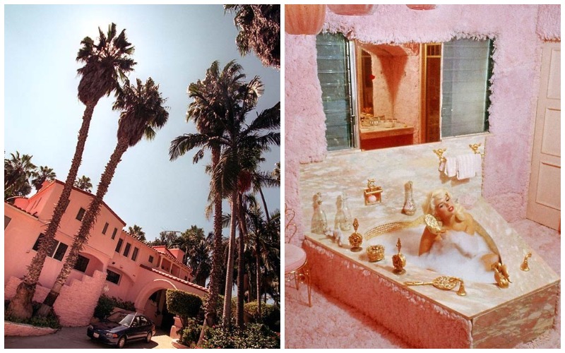 Фотография: Как выглядел гламурный розовый дворец голливудской секс-бомбы Джейн Мэнсфилд №1 - BigPicture.ru