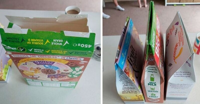 Фотография: Подробная инструкция, как правильно закрыть картонную упаковку с крупой №1 - BigPicture.ru