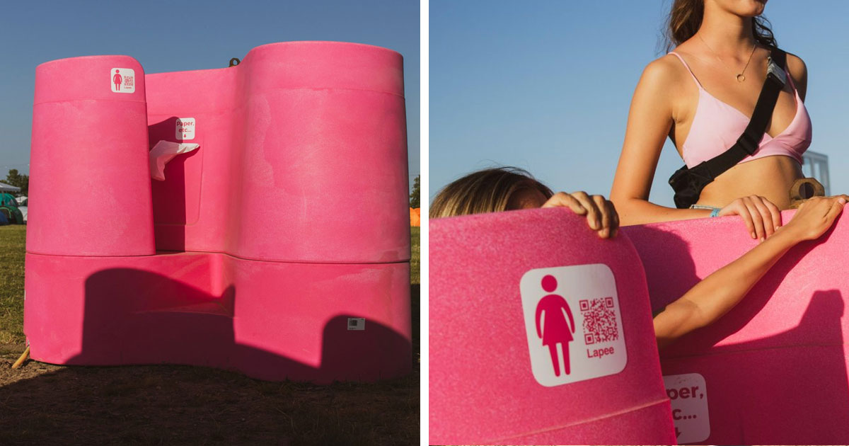 Фотография: Во Франции устанавливают открытые уличные туалеты для смелых №1 - BigPicture.ru