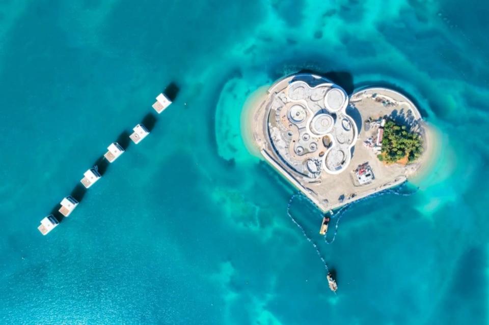 Фотография: В Дубае строят  миниатюрную Европу на шести островах за 5 миллиардов долларов №5 - BigPicture.ru