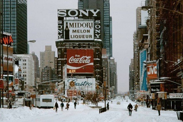 Прошлое, которое никогда не вернуть: 15 фотографии Нью-Йорка 20 века