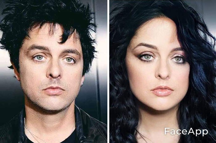 Фотография: 30 знаменитостей, которые поменяли пол в приложении FaceApp №18 - BigPicture.ru