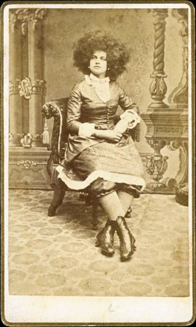 Фотография: Самые красивые в мире женщины: фальшивые черкешенки, которые выступали в цирках 19 века №10 - BigPicture.ru