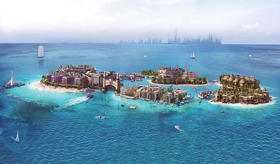 Фотография: В Дубае строят  миниатюрную Европу на шести островах за 5 миллиардов долларов №1 - BigPicture.ru