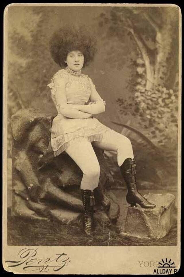 Фотография: Самые красивые в мире женщины: фальшивые черкешенки, которые выступали в цирках 19 века №19 - BigPicture.ru