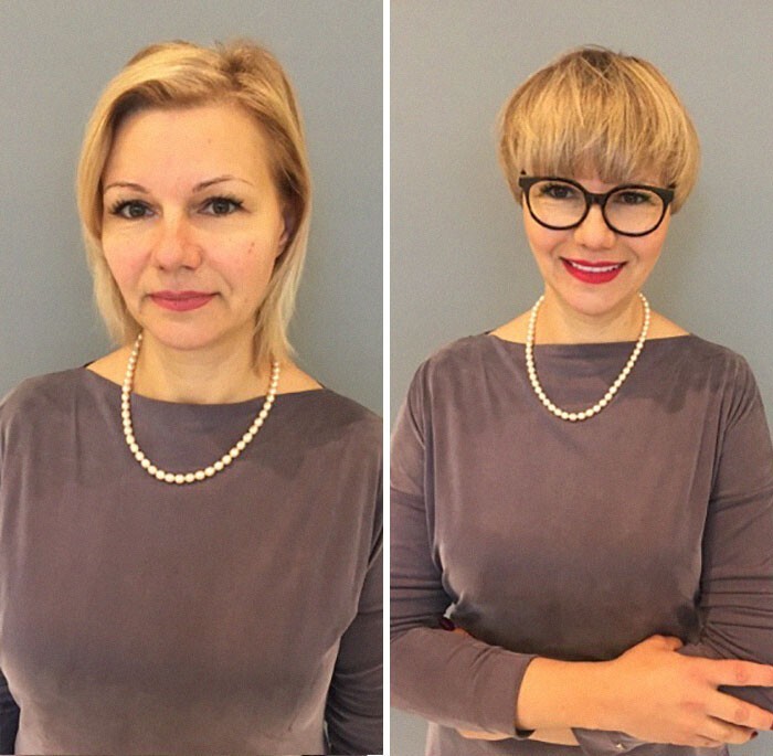 Фотография: Как правильно подобранные прически меняют людей: 33 фото до и после стрижки №29 - BigPicture.ru