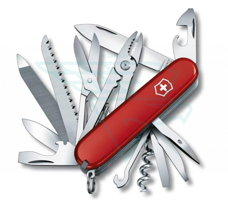 Фотография: Швейцарский многофункциональный нож – лучший помощник для туристов, рыболовов и охотников №2 - BigPicture.ru