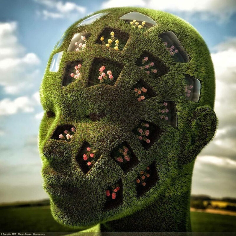 Фотография: Что будет, если художник объединит природу, человека и цифровую реальность №22 - BigPicture.ru