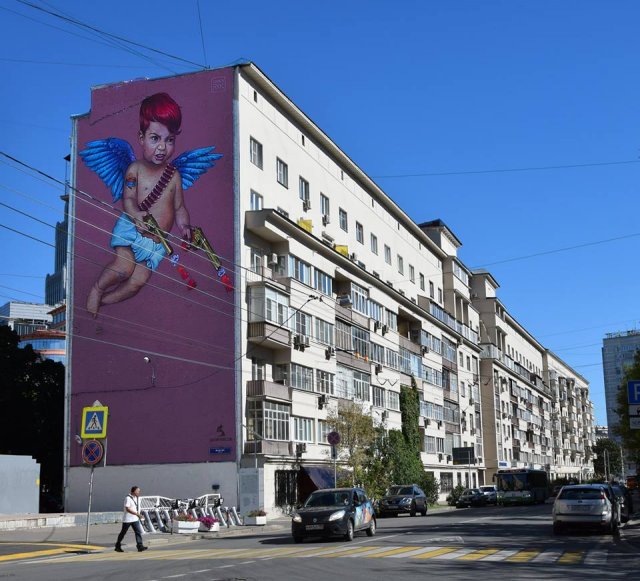 Фотография: Масштабный и яркий стрит-арт польской художницы Натальи Рак №4 - BigPicture.ru