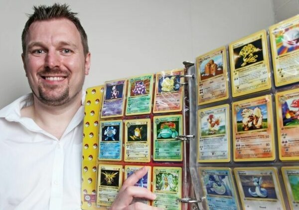 Коллекцию карточек Pokemon, принадлежащую британцу, оценили в 35 000 фунтов