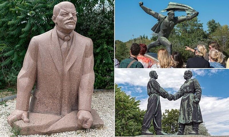 Фотография: Памятники социалистической эпохи из парка-музея 