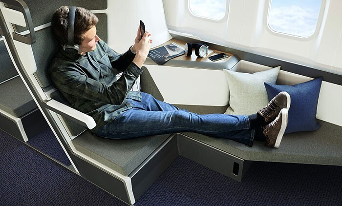 Фотография: Эконом-класс пассажирских самолетов могут сделать более похожими на плацкартные поезда №4 - BigPicture.ru