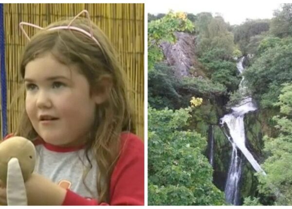 В Великобритании 6‑летняя девочка упала в водопад высотой 30 метров и чудом осталась жива