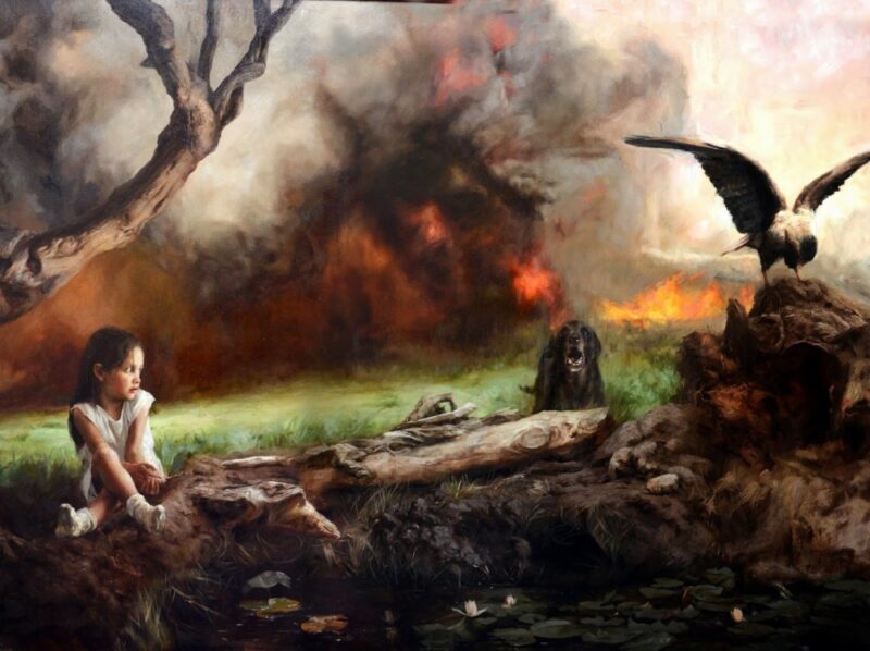 Фотография: Детские грезы и кошмары в картинах художника Гильермо Лорки №5 - BigPicture.ru