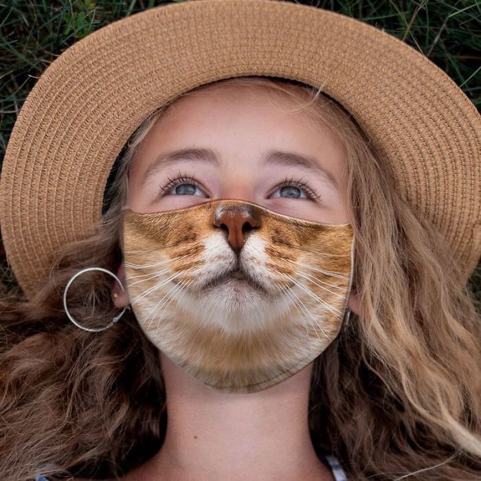 Фотография: 30 странных и смешных защитных масок для людей-кошек №3 - BigPicture.ru