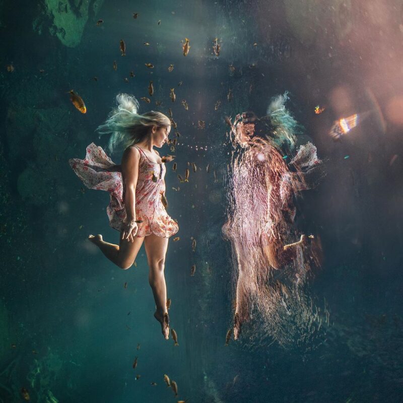 Фотография: Девушки под водой на потрясающих снимках фотографа-фридайвера Лекси Лайн №11 - BigPicture.ru
