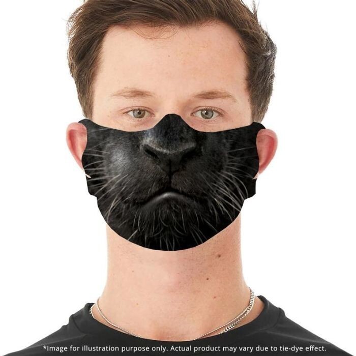 Фотография: 30 странных и смешных защитных масок для людей-кошек №22 - BigPicture.ru