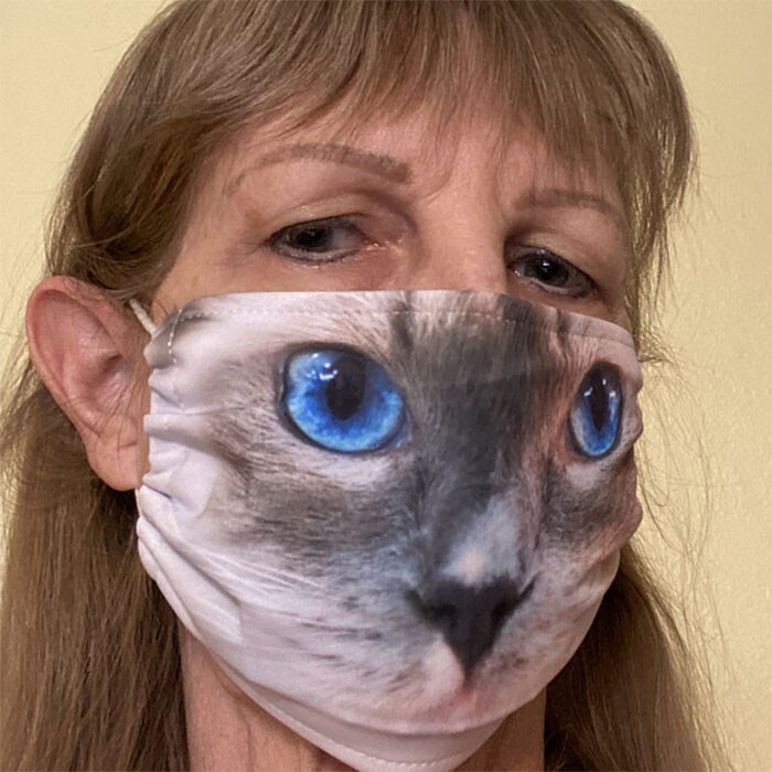 Фотография: 30 странных и смешных защитных масок для людей-кошек №31 - BigPicture.ru