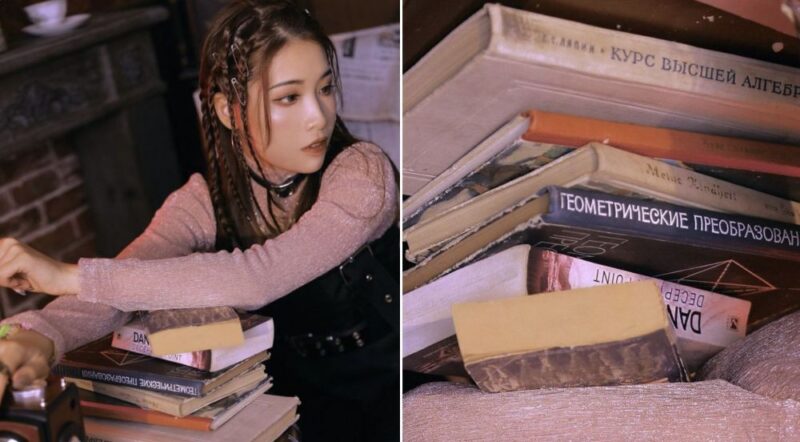 Фотография: Азиатские девушки и советские книги: необъяснимый тренд в фотографии №9 - BigPicture.ru