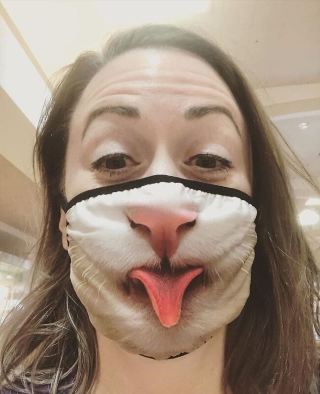 Фотография: 30 странных и смешных защитных масок для людей-кошек №8 - BigPicture.ru