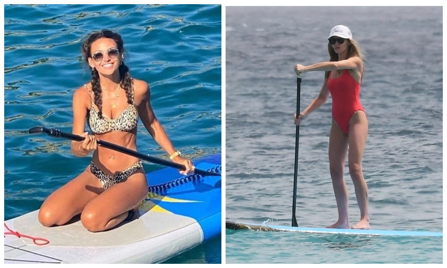 Фотография: Девушки с веслом: знаменитости, которые увлекаются SUP-серфингом №1 - BigPicture.ru