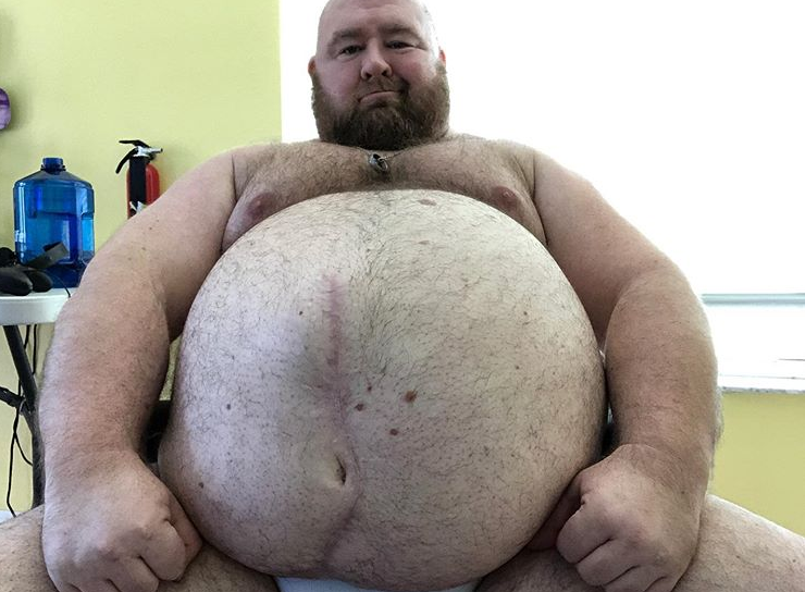 Фотография: Американцу платят на порносайте за то, что он жиреет №3 - BigPicture.ru