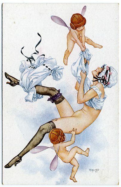 Фотография: Иллюстрации легендарного журнала La Vie Parisienne с налетом эротики в стиле ар-нуво №2 - BigPicture.ru
