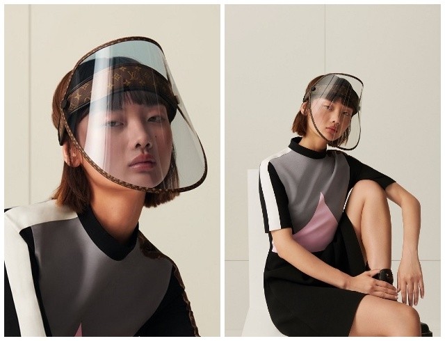 Фотография: Как выглядят щиты для лица от Louis Vuitton, самые дорогие на рынке, и новый логотип бренда №1 - BigPicture.ru