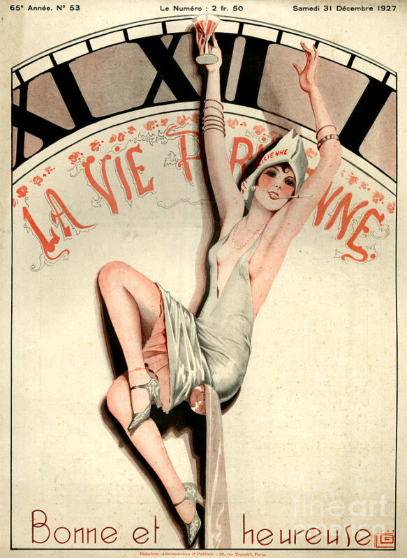 Фотография: Иллюстрации легендарного журнала La Vie Parisienne с налетом эротики в стиле ар-нуво №3 - BigPicture.ru