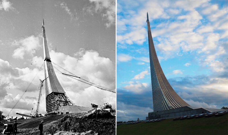 Фотография: Тогда и сейчас: как Москва поменялась за 150 лет №5 - BigPicture.ru