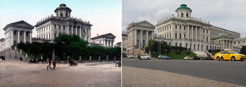Фотография: Тогда и сейчас: как Москва поменялась за 150 лет №11 - BigPicture.ru