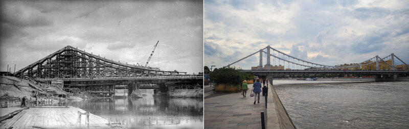 Фотография: Тогда и сейчас: как Москва поменялась за 150 лет №13 - BigPicture.ru