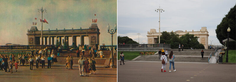 Фотография: Тогда и сейчас: как Москва поменялась за 150 лет №14 - BigPicture.ru